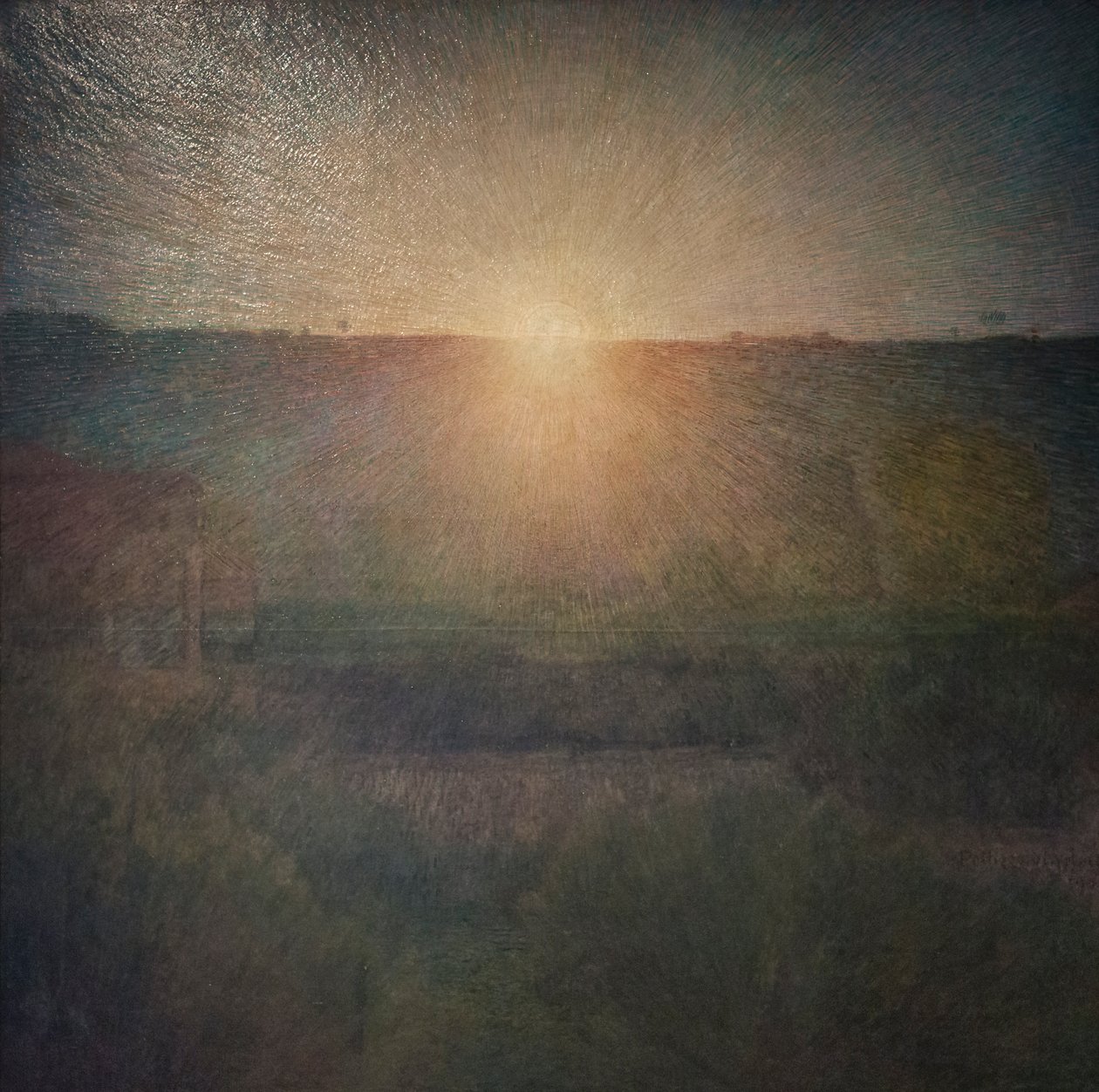 El sol naciente de Giuseppe Pellizza da Volpedo
