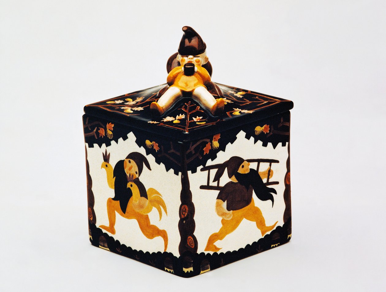Caja con gnomo de Giuseppe Porcheddu