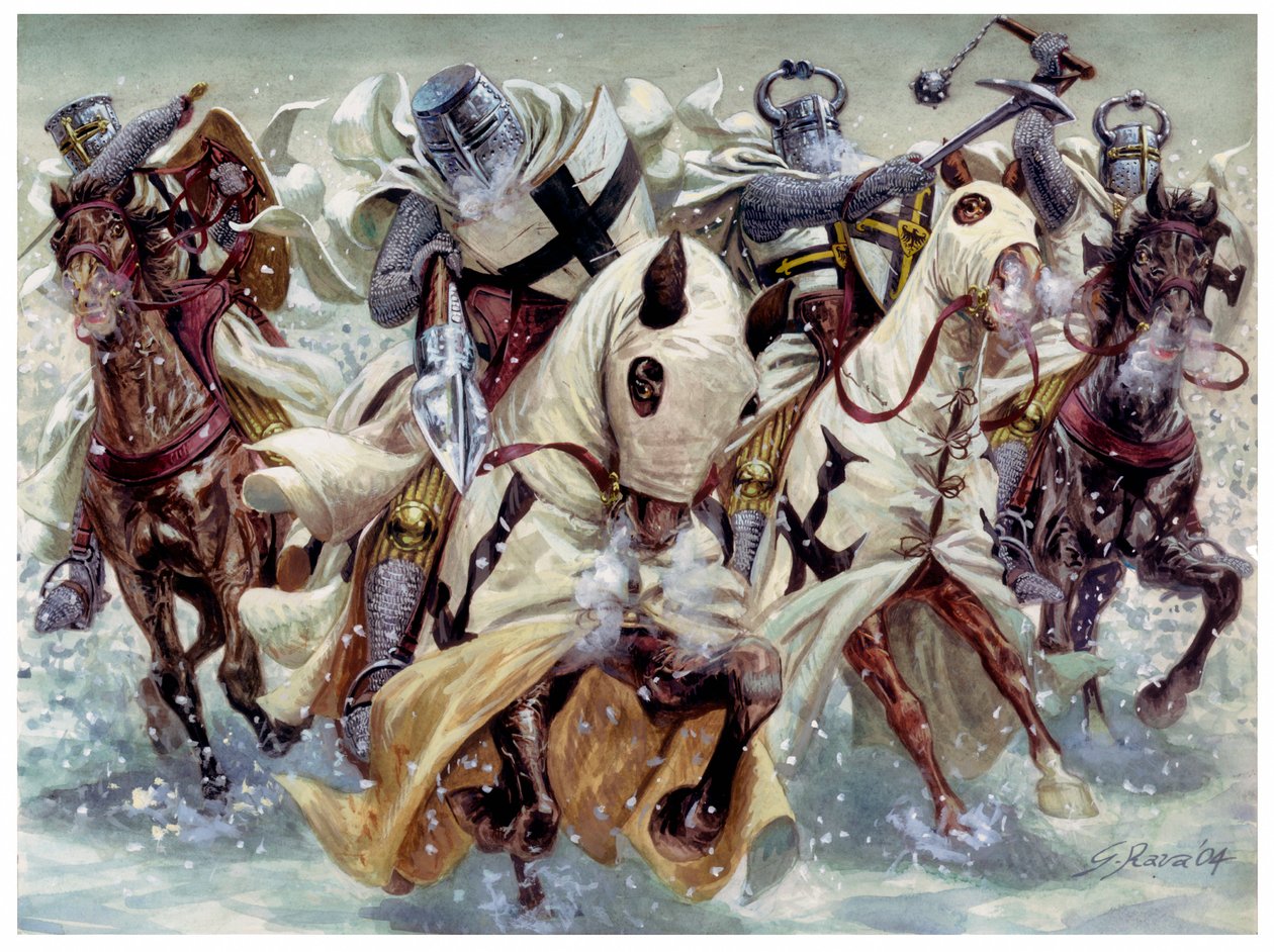 Batalla del lago Peipous de Giuseppe Rava