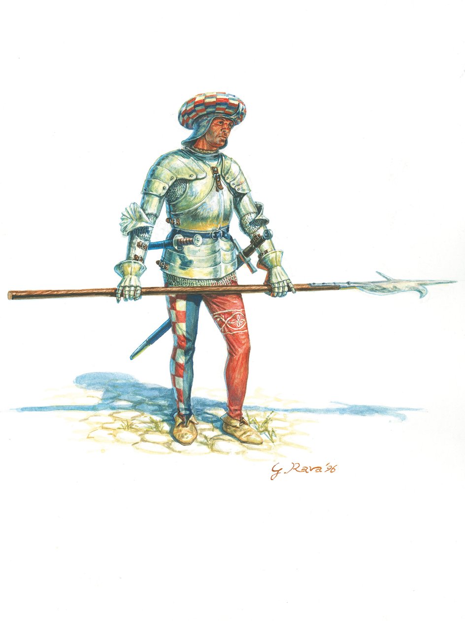Hallebardier de Toscana de Giuseppe Rava