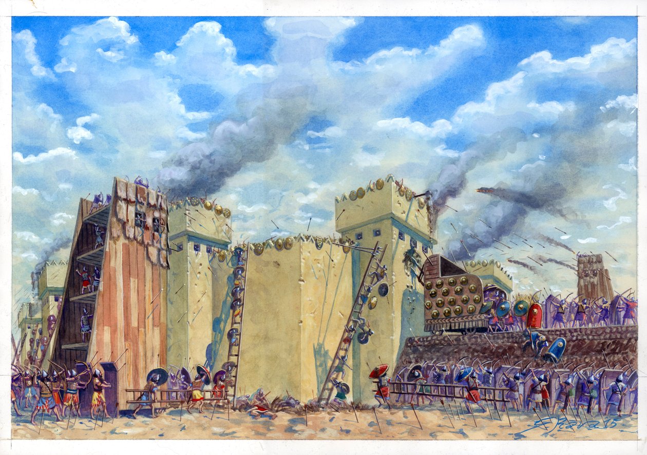 Asedio de Tel Laquis de Giuseppe Rava