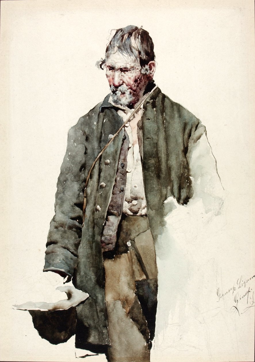 Estudio de un anciano de Giuseppe Signorini