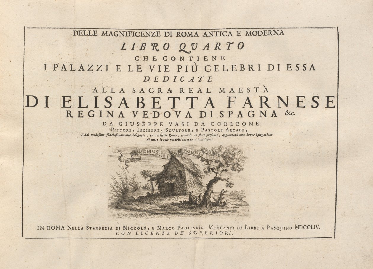 De las magnificencias de la Roma antigua y moderna (vol. 2) de Giuseppe Vasi