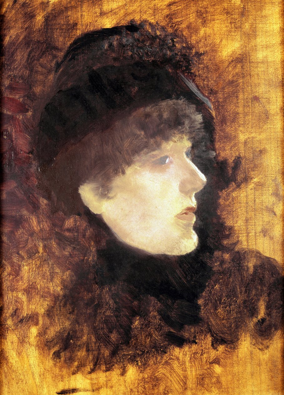 Retrato de Sarah Bernhardt de Giuseppe or Joseph de Nittis