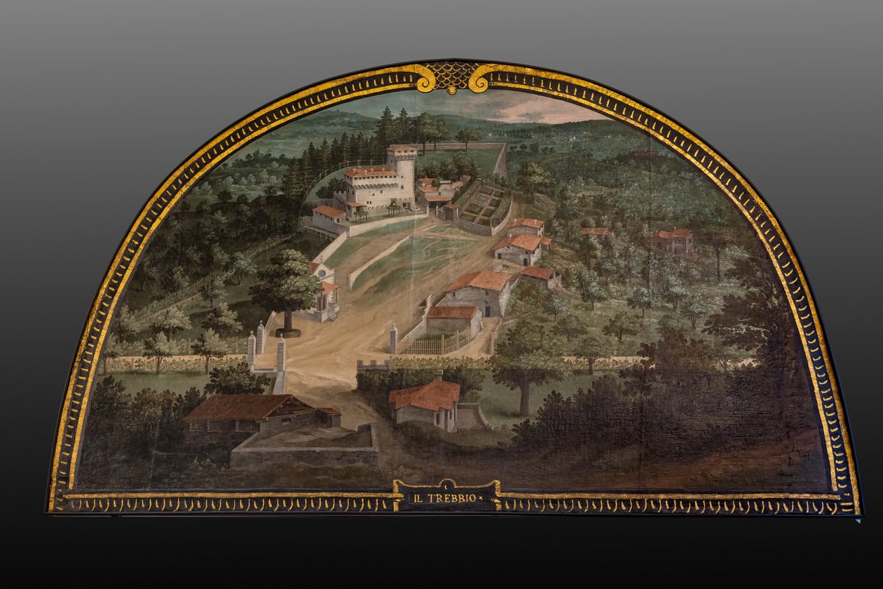 la villa medicea del Trebbio de Giusto Utens