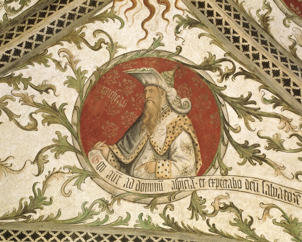 El Profeta Miqueas, de la Loggia d"Annunciazione, 1451 de Giusto dAllamagna
