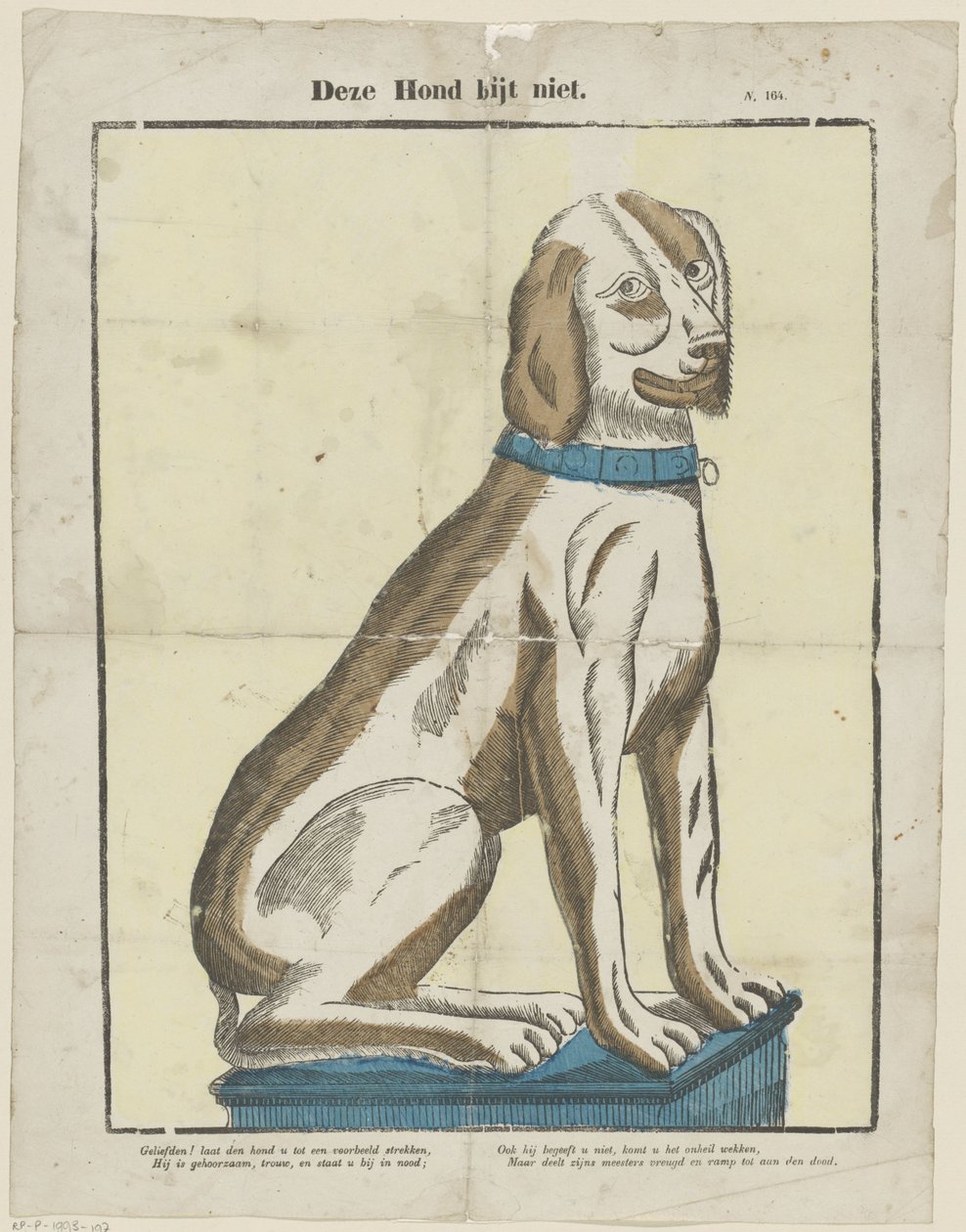 Este perro no muerde (título del objeto) de Glenisson and Van Genechten