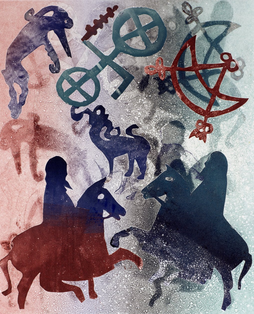 Jinetes Pictos, 1996 de Gloria Wallington