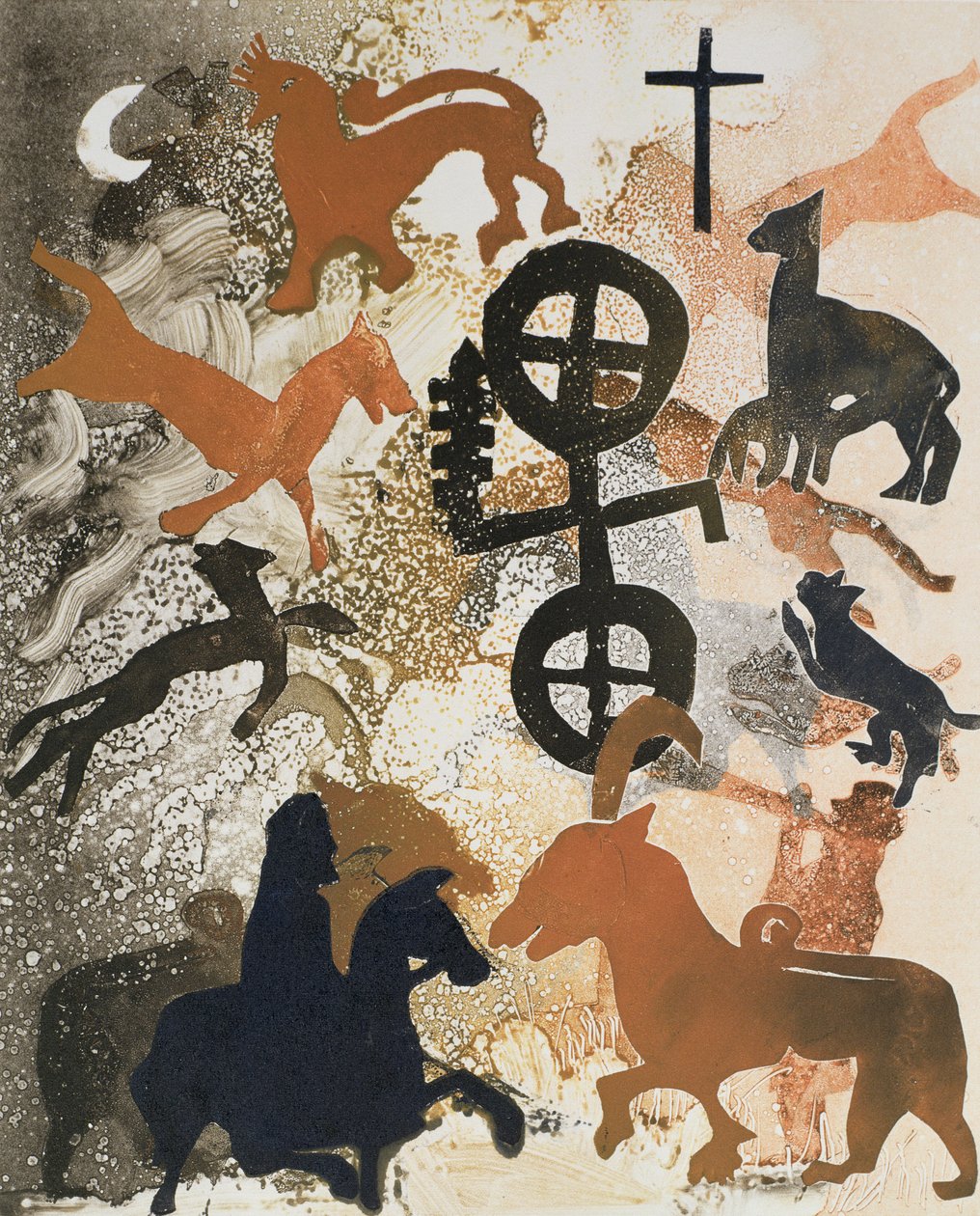 Símbolos pictos de piedra, 1995 de Gloria Wallington