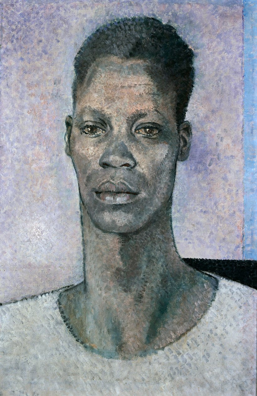 Cabeza de hombre, escala heroica de Glyn Warren Philpot