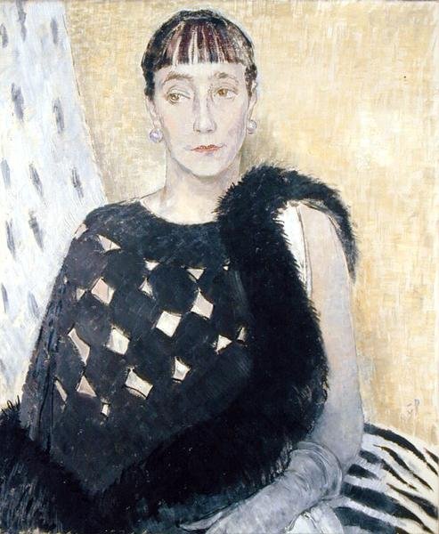 Sra. Clement Cross, la hermana mayor del artista de Glyn Warren Philpot