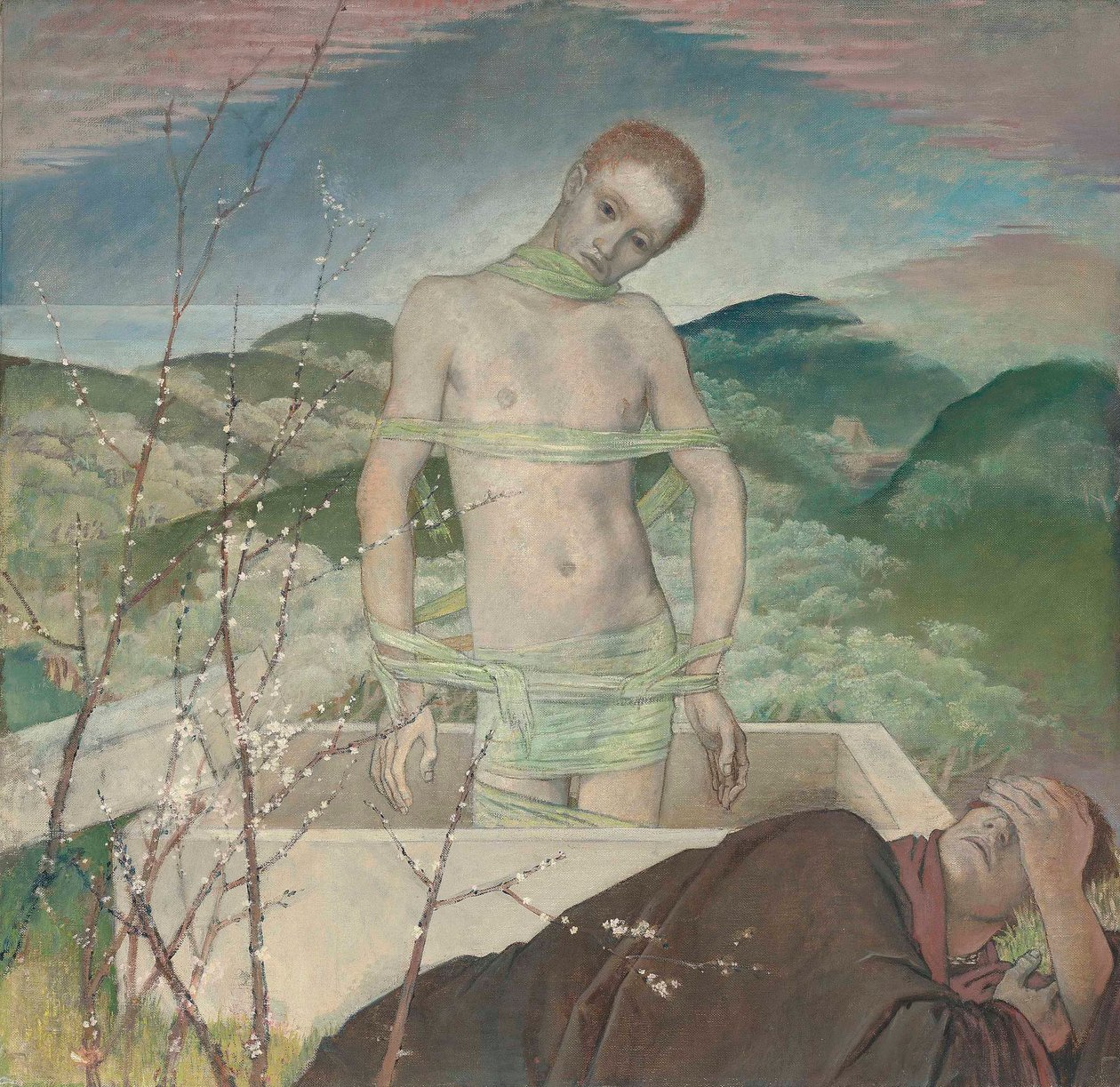 Resurgam, c. 1929 (óleo sobre lienzo) de Glyn Warren Philpot