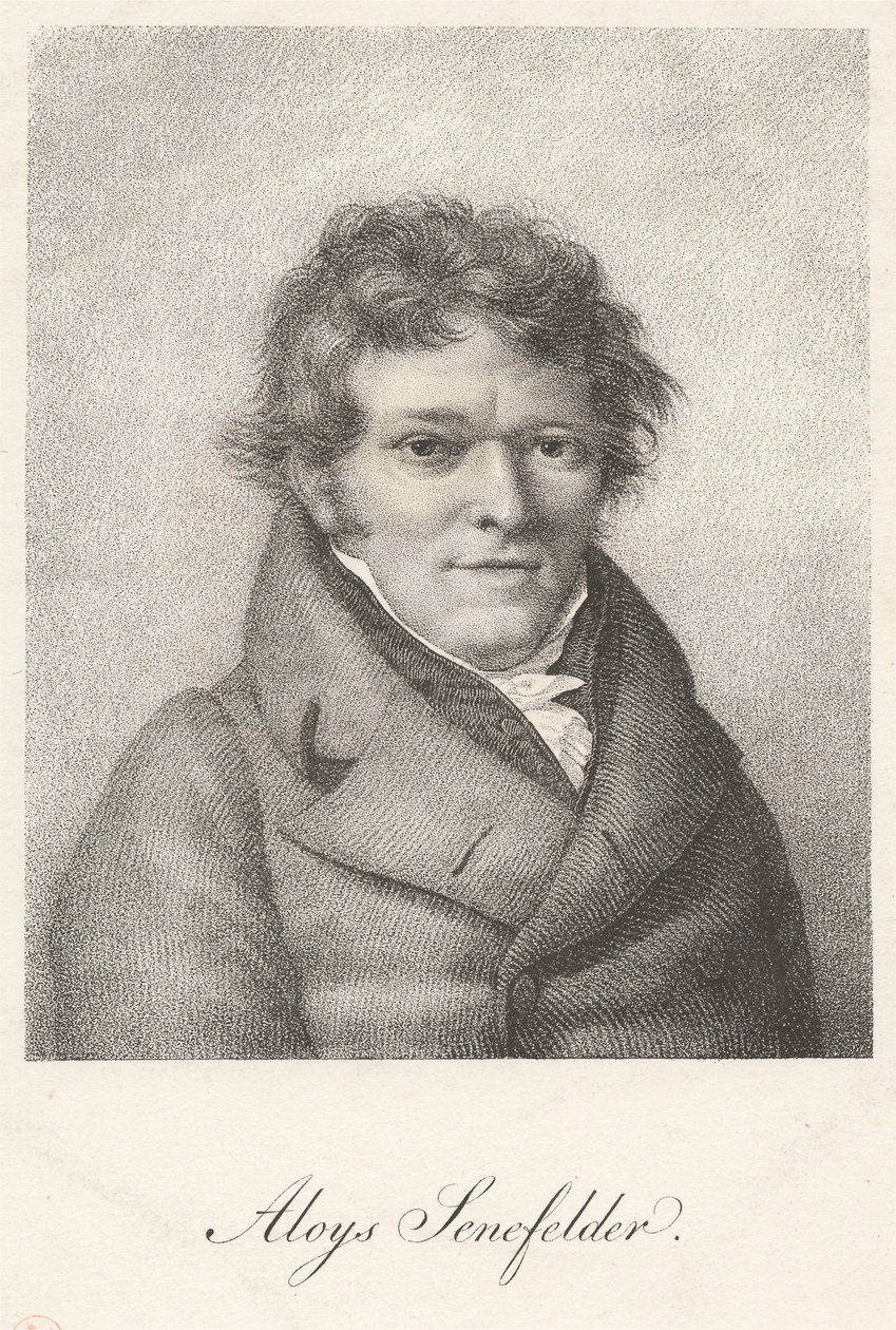 Aloys Senefelder de Godefroy Engelmann