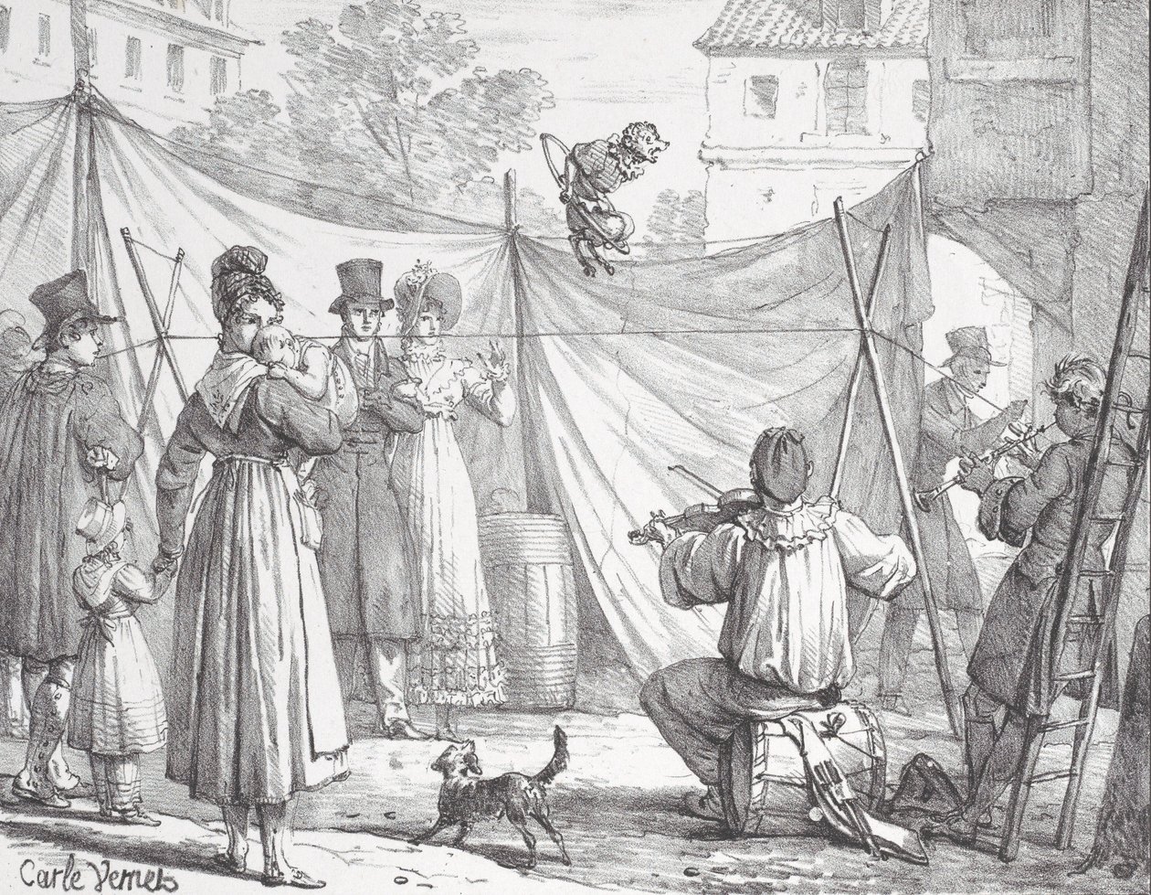 El Mono y el Leopardo El Mono, 1818 de Godefroy Engelmann