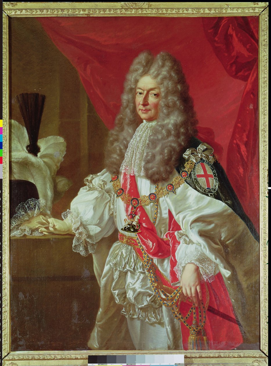 Antoine-Nomper de Caumont (1633-1723) Duque de Lauzun, después de una pintura de Peter Lely (1618-80) de Godfrey Kneller