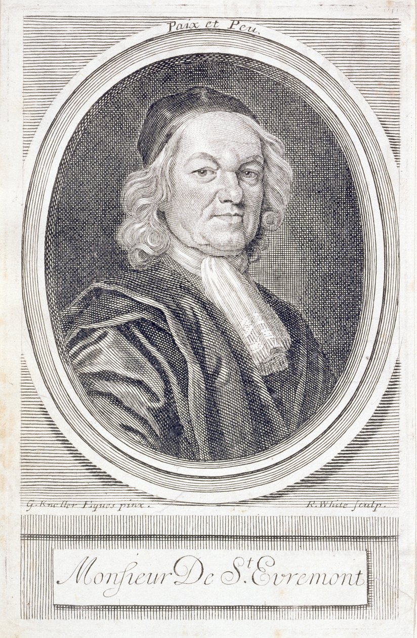 Monsieur de St Evremont de Godfrey Kneller