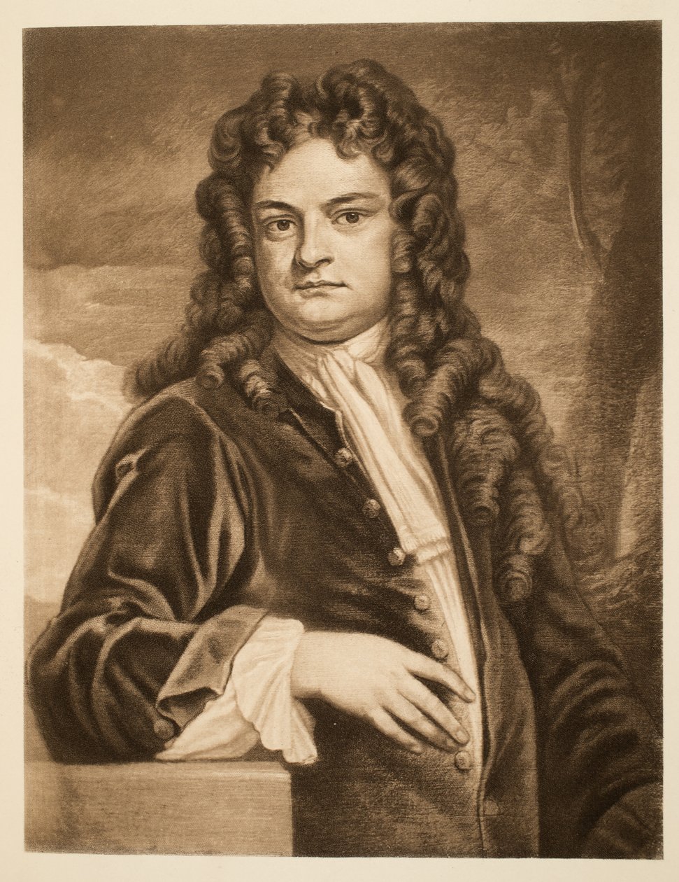 Sir Richard Steele, pub. 1902 de Godfrey Kneller