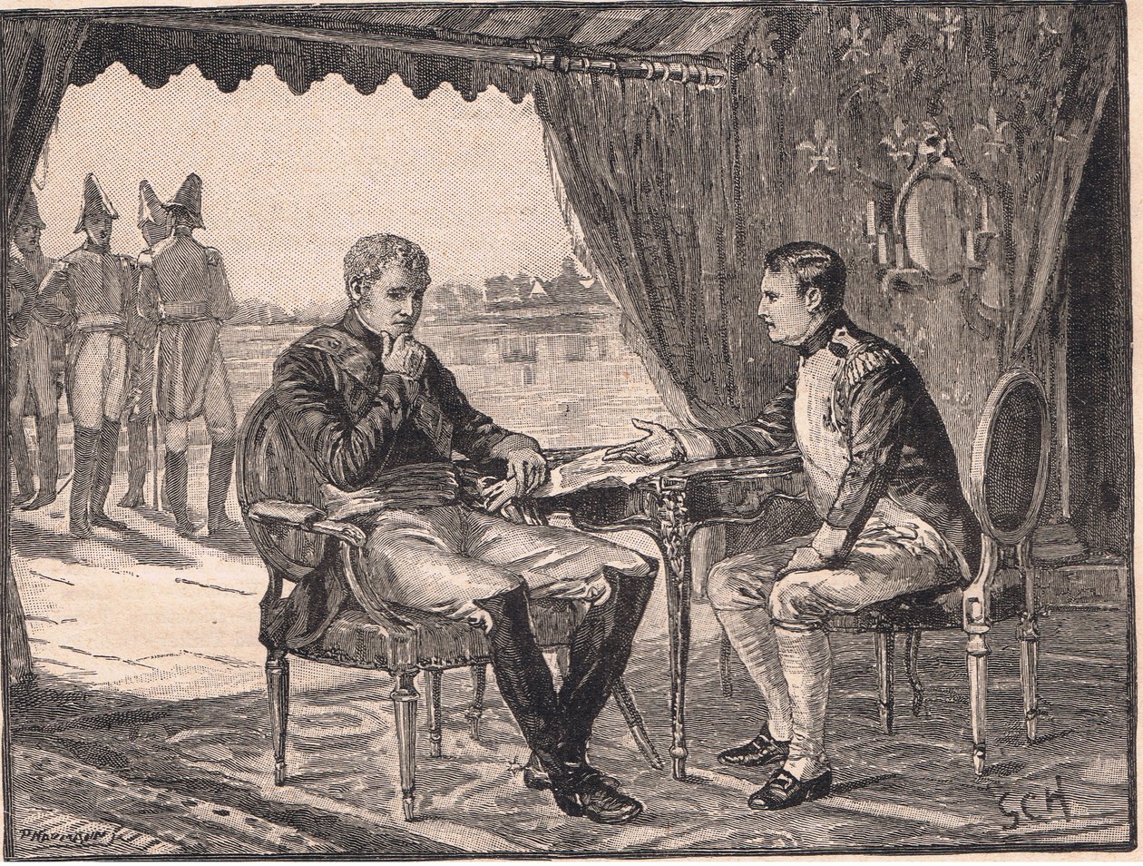 El Tratado de Tilsit AD 1807 de Godfrey C. Hindley