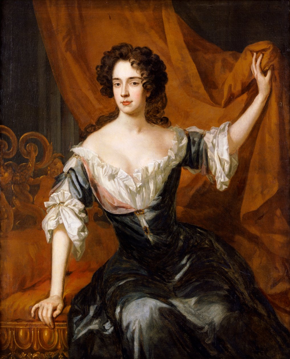 Catherine Sedley, condesa de Dorchester (óleo sobre lienzo) de Godfrey Kneller