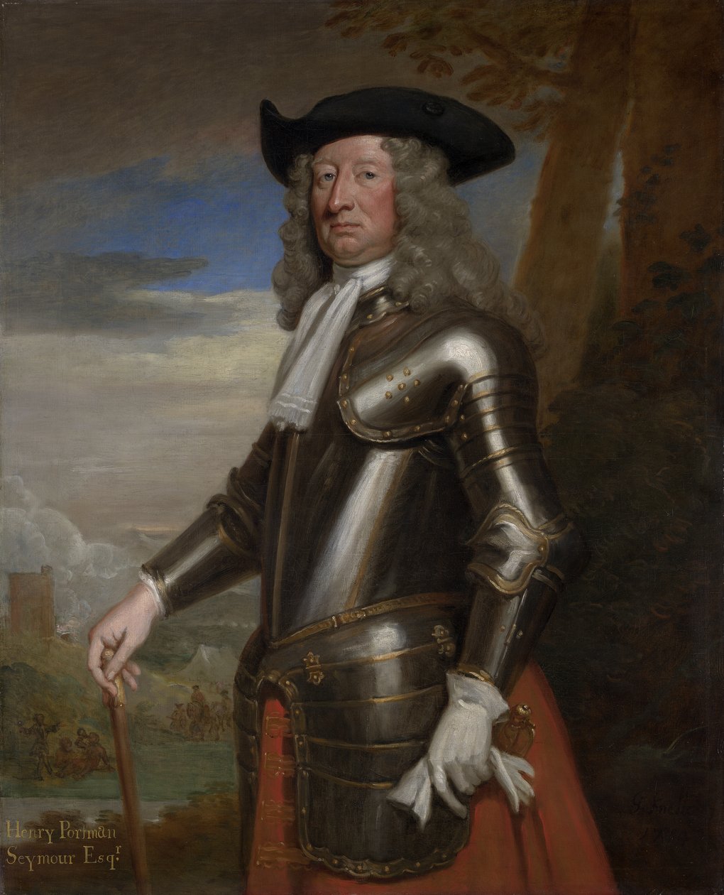 Henry Seymour Portman (c.1637-1728) 1714 de Godfrey Kneller