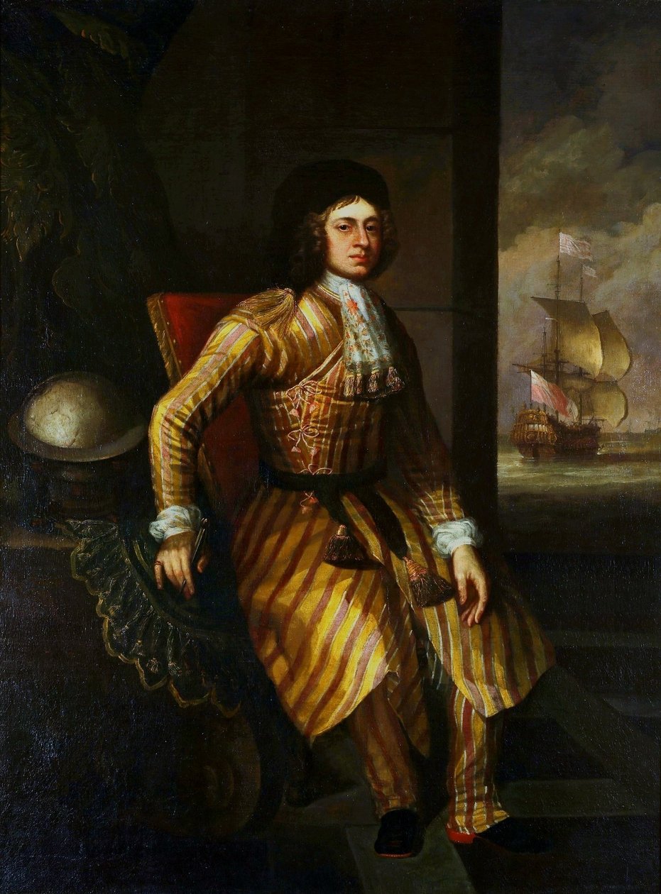 Retrato de un viajero. de Godfrey Kneller