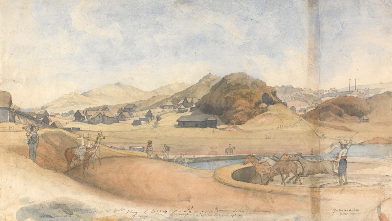 Asedio de Paro, Lima de Godfrey Thomas Vigne