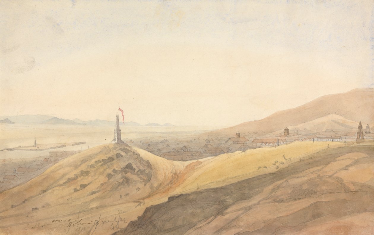 Oruro, Bolivia de Godfrey Thomas Vigne