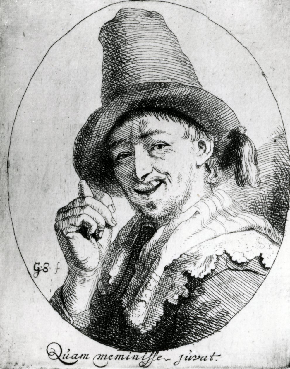 Es bueno recordar, c.1660-80 de Godfried Schalcken