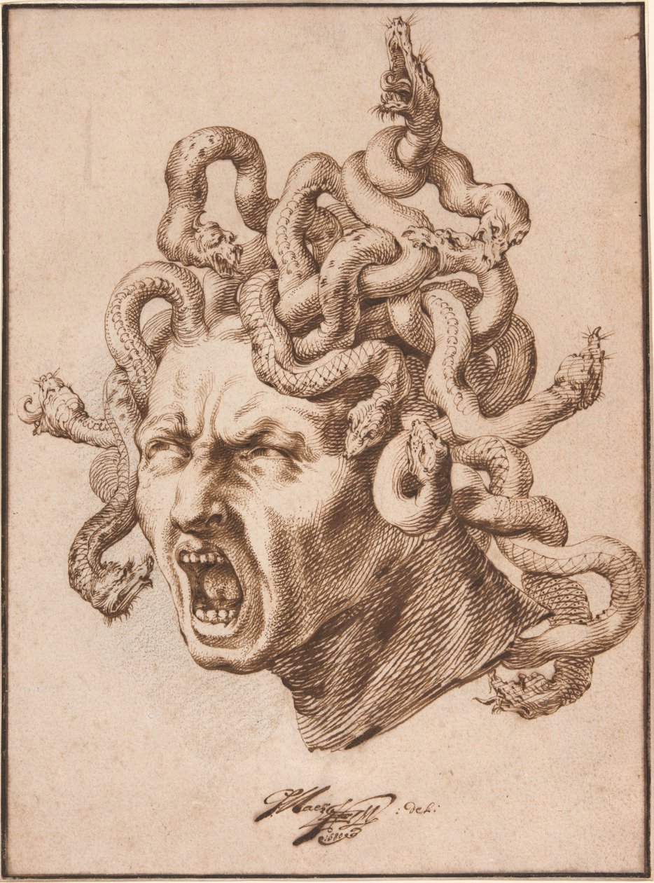Cabeza de Medusa de Godfried Maes