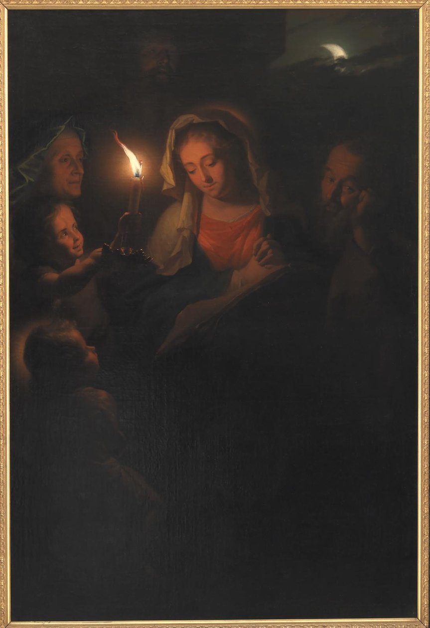 La Sagrada Familia de Godfried Schalcken
