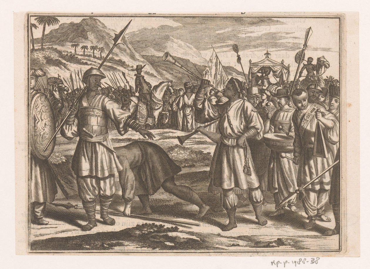 Recepción de Vasco da Gama en el samorin de Gonsales Appelmans