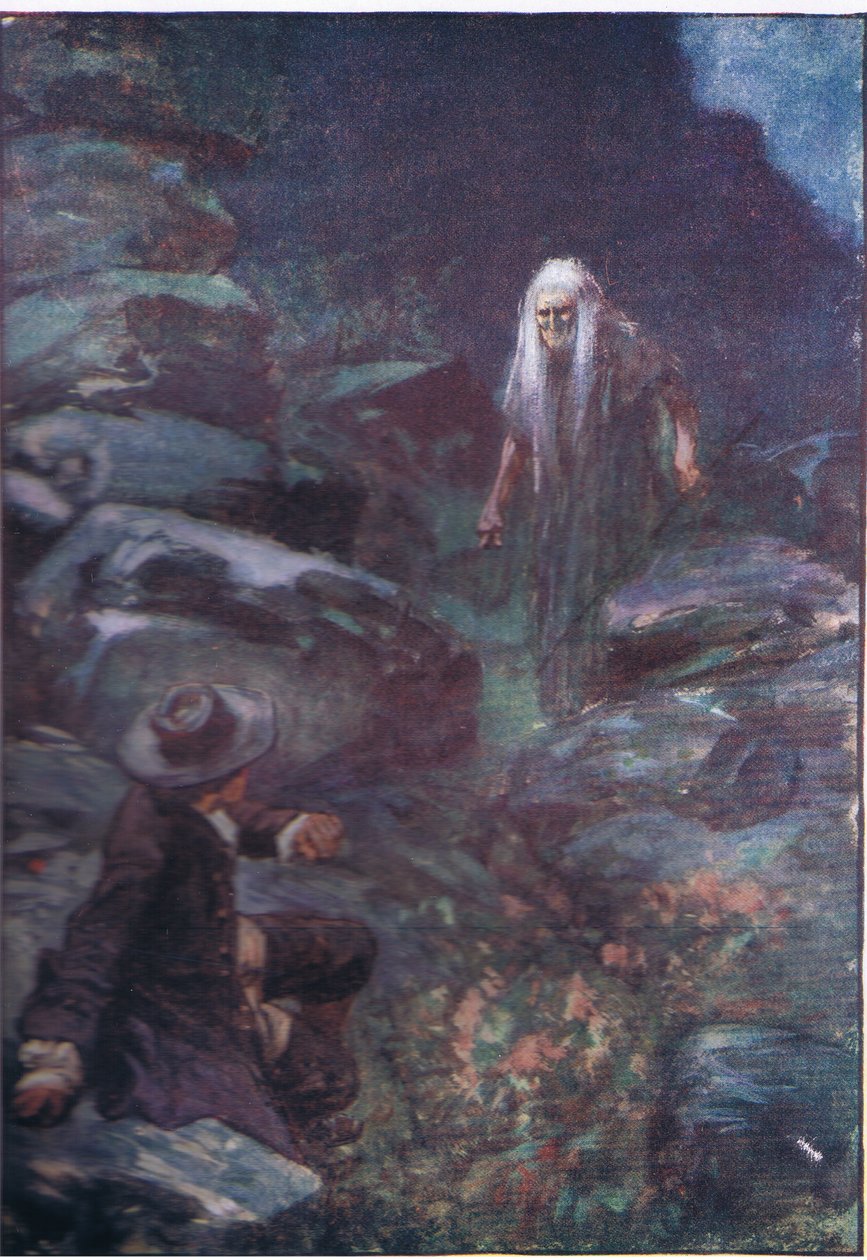 Todo este tiempo la mujer temerosa se acercaba, de Lorna Doone pub. por W & R Chambers Ltd, 1921 de Gordon Frederick Browne