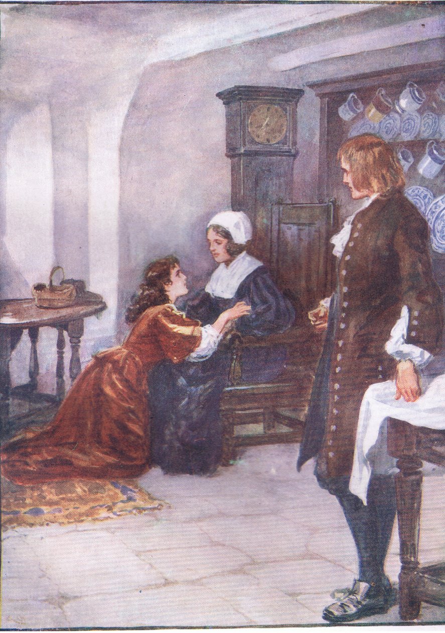Y así fue al corazón de la madre, de Lorna Doone pub. por W & R Chambers Ltd, 1921 de Gordon Frederick Browne