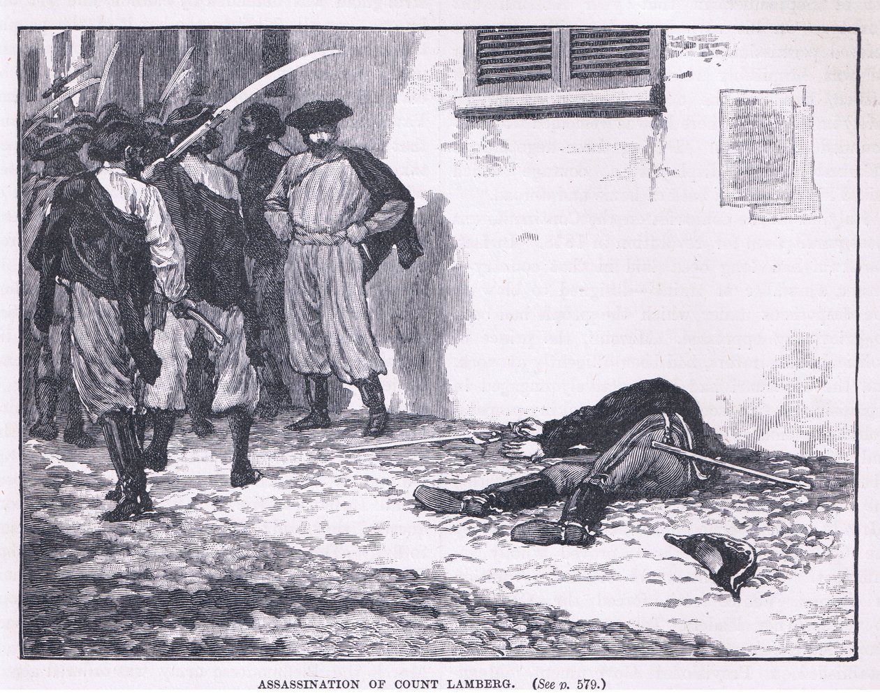 Asesinato del Conde Lamberg AD 1849 de Gordon Frederick Browne