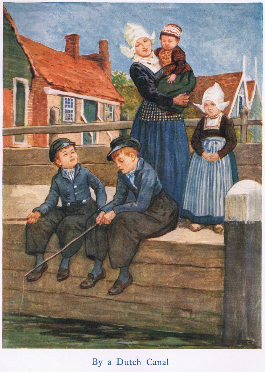 Holanda: Por un canal holandés de Gordon Frederick Browne