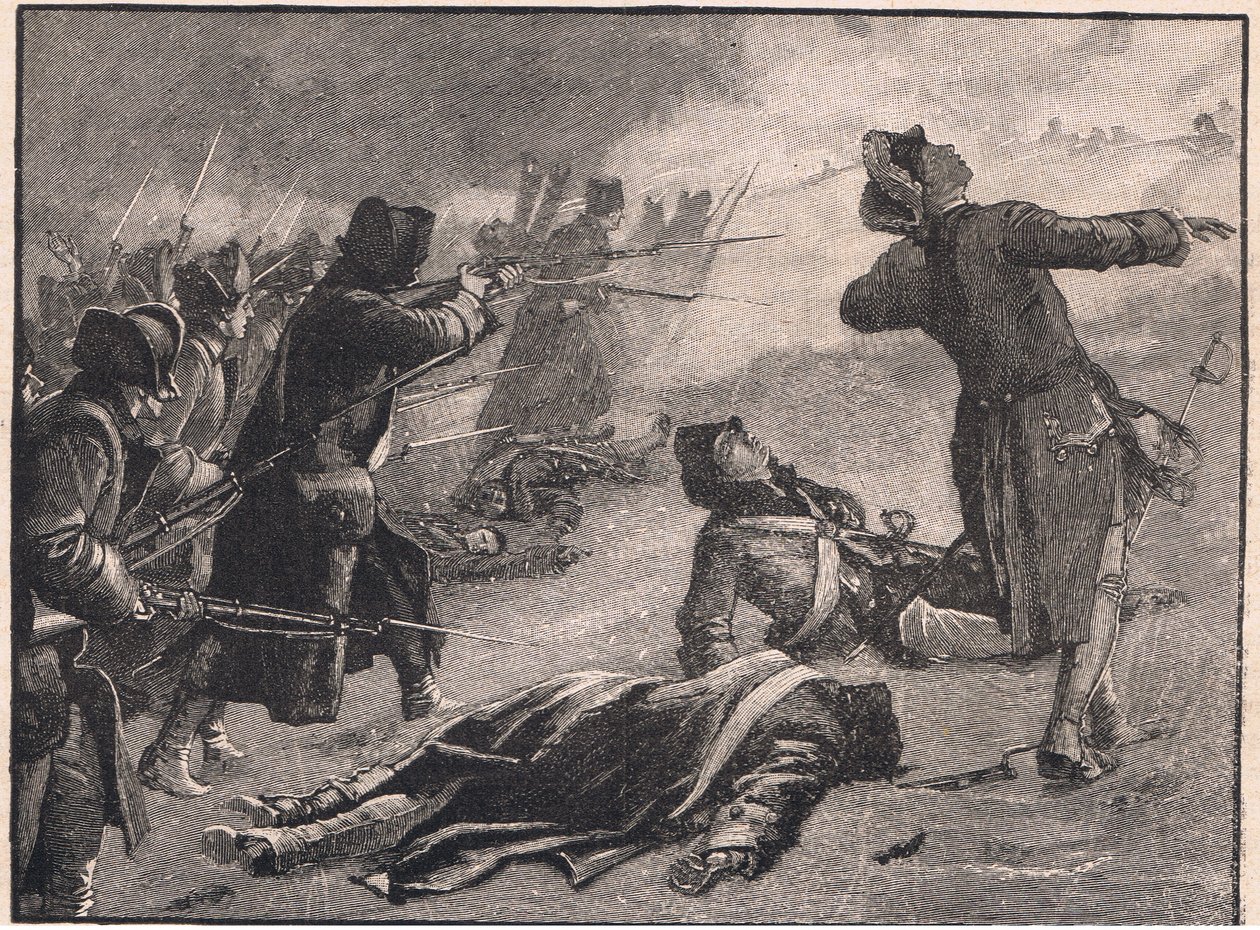 El asalto de Montgomery a la ciudad baja, Quebec AD 1775 de Gordon Frederick Browne