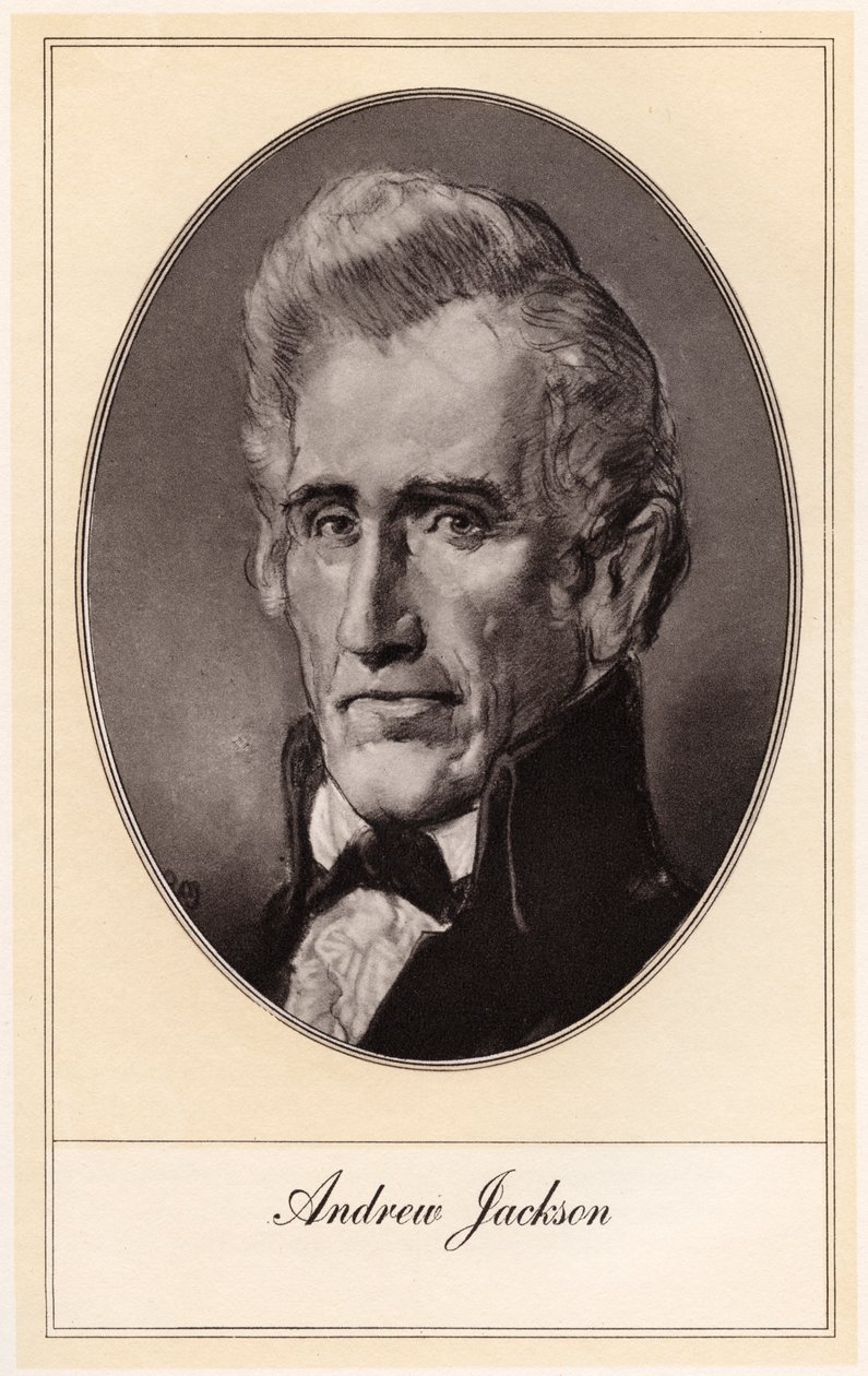 Andrew Jackson, séptimo presidente de los Estados Unidos, principios del siglo XX de Gordon Ross