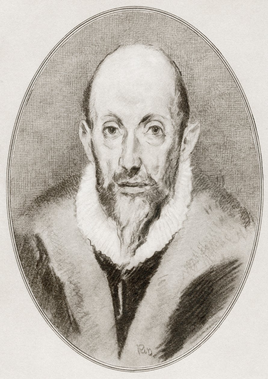 Domenikos Theotokopoulos, El Greco, de Biografías vivas de grandes pintores. de Gordon Ross