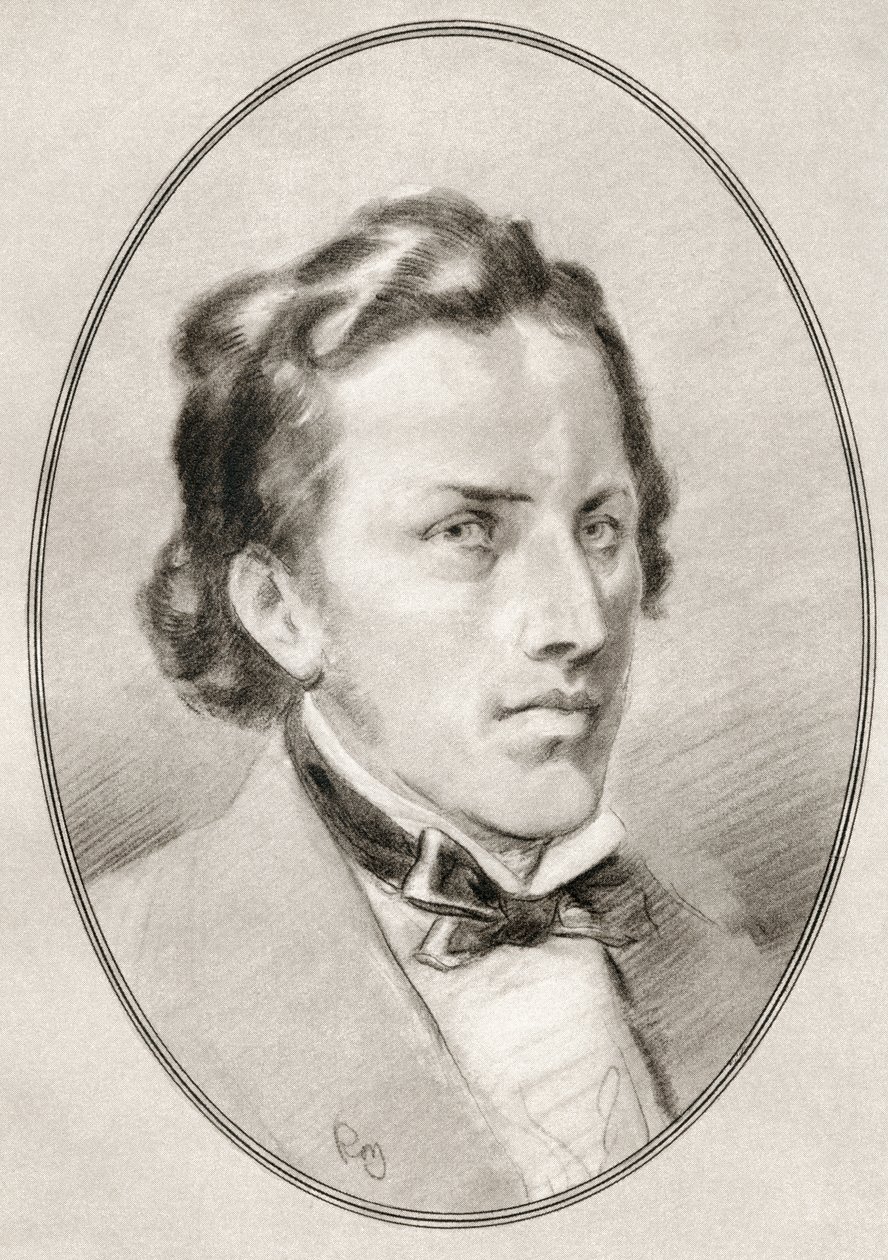 Frederic Francois Chopin, de Biografías vivas de grandes compositores de Gordon Ross