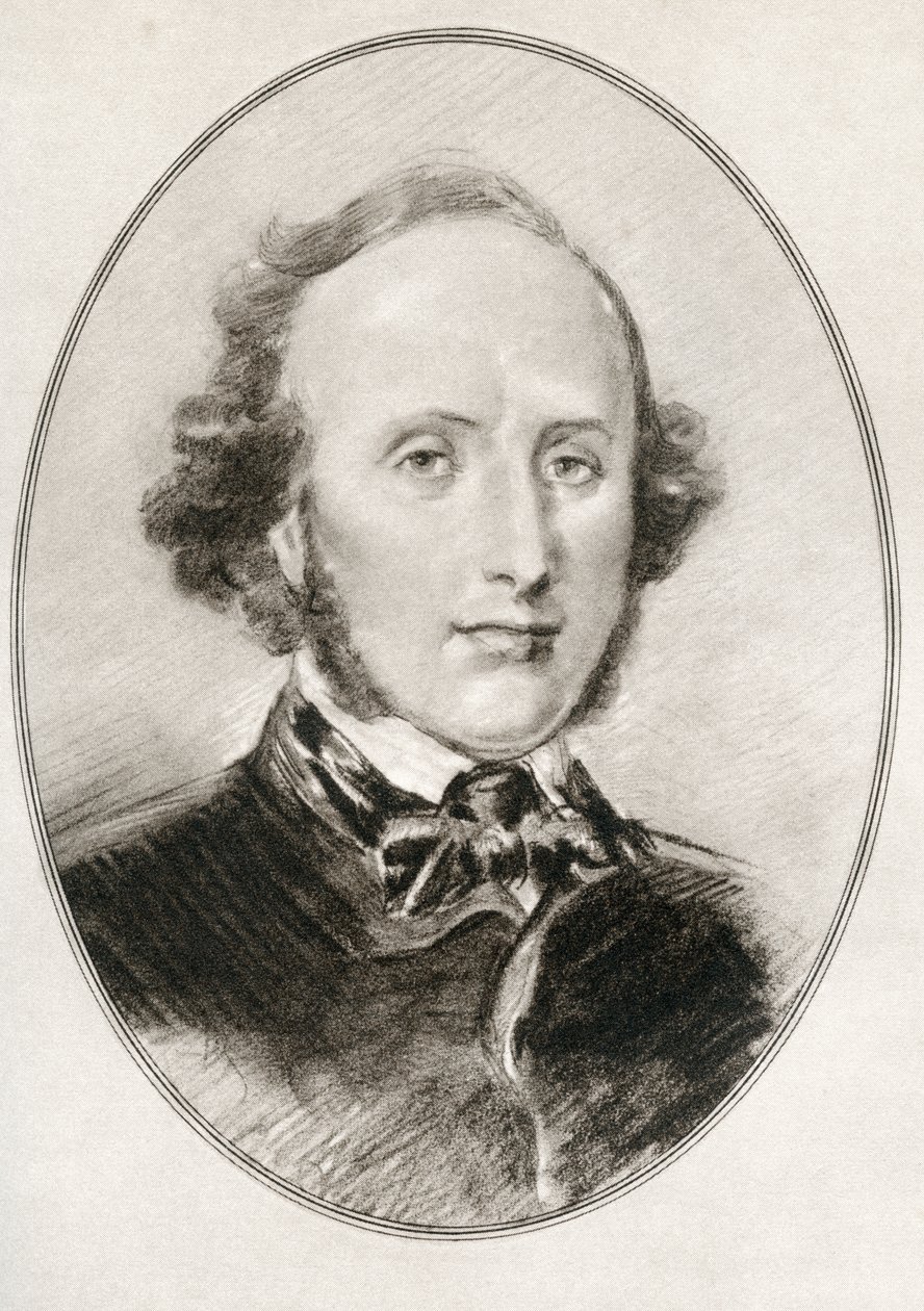 Jakob Ludwig Felix Mendelssohn Bartholdy, de Biografías vivas de grandes compositores de Gordon Ross