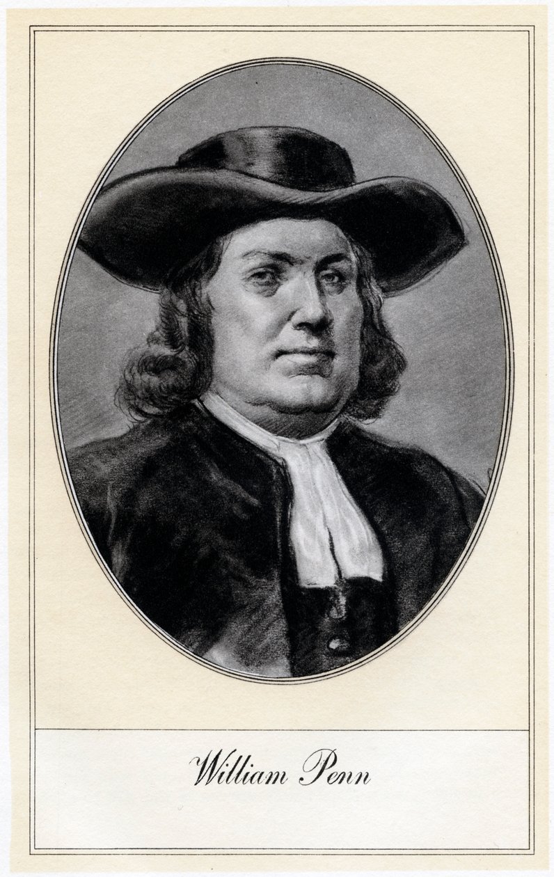 William Penn, fundador de Pensilvania de Gordon Ross