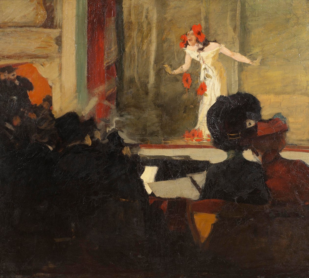 Escena de Music-Hall, c.1900 de Gosta von Hennigs
