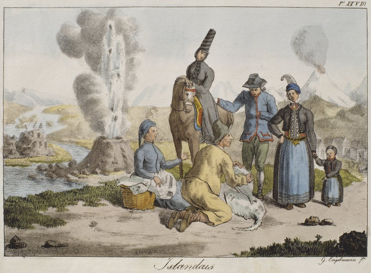 Islandeses de Gottfried or Godefroy Engelmann