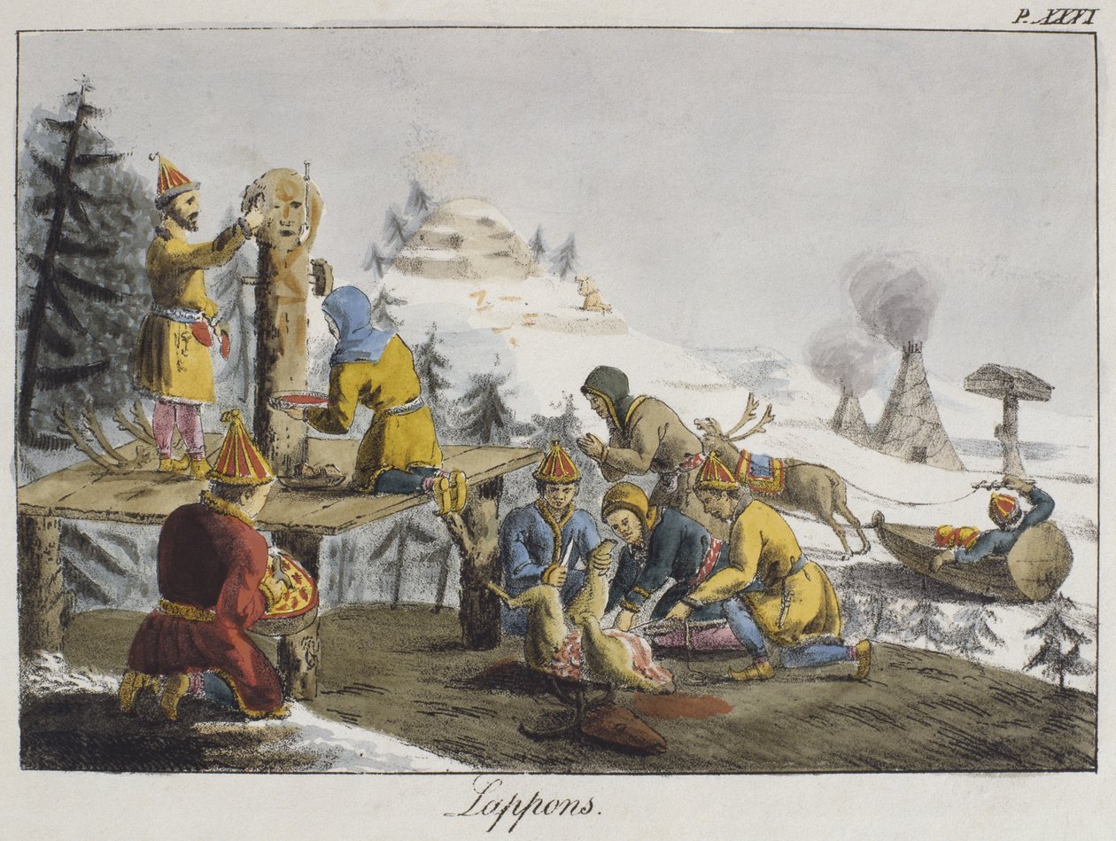 Lapones de Gottfried or Godefroy Engelmann