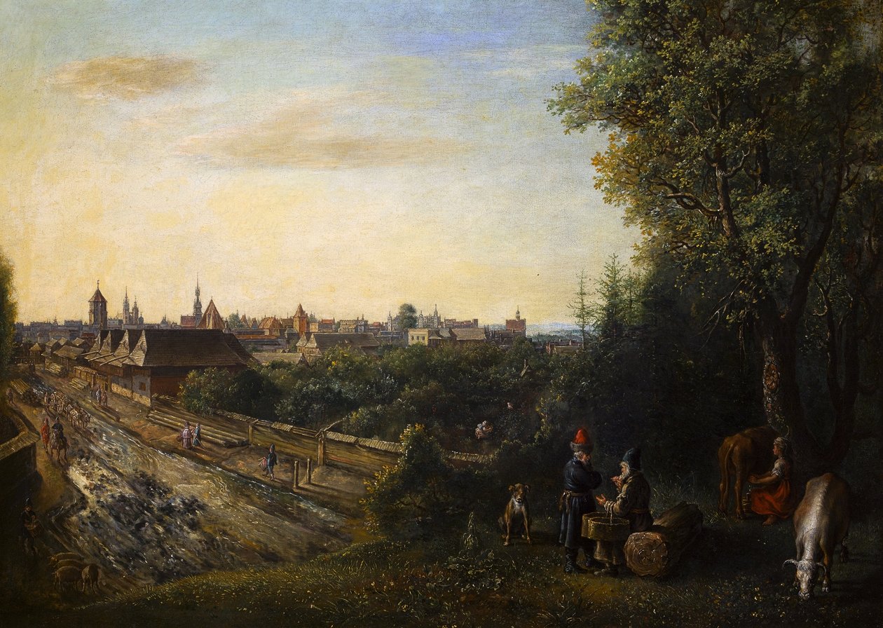 Vista de Cracovia de Gottfried Libalt