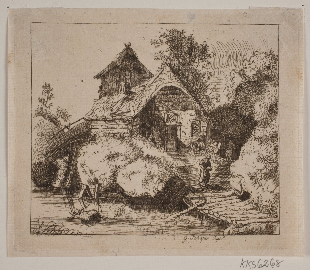 Vieja casa de campo de Gottfried Schaper