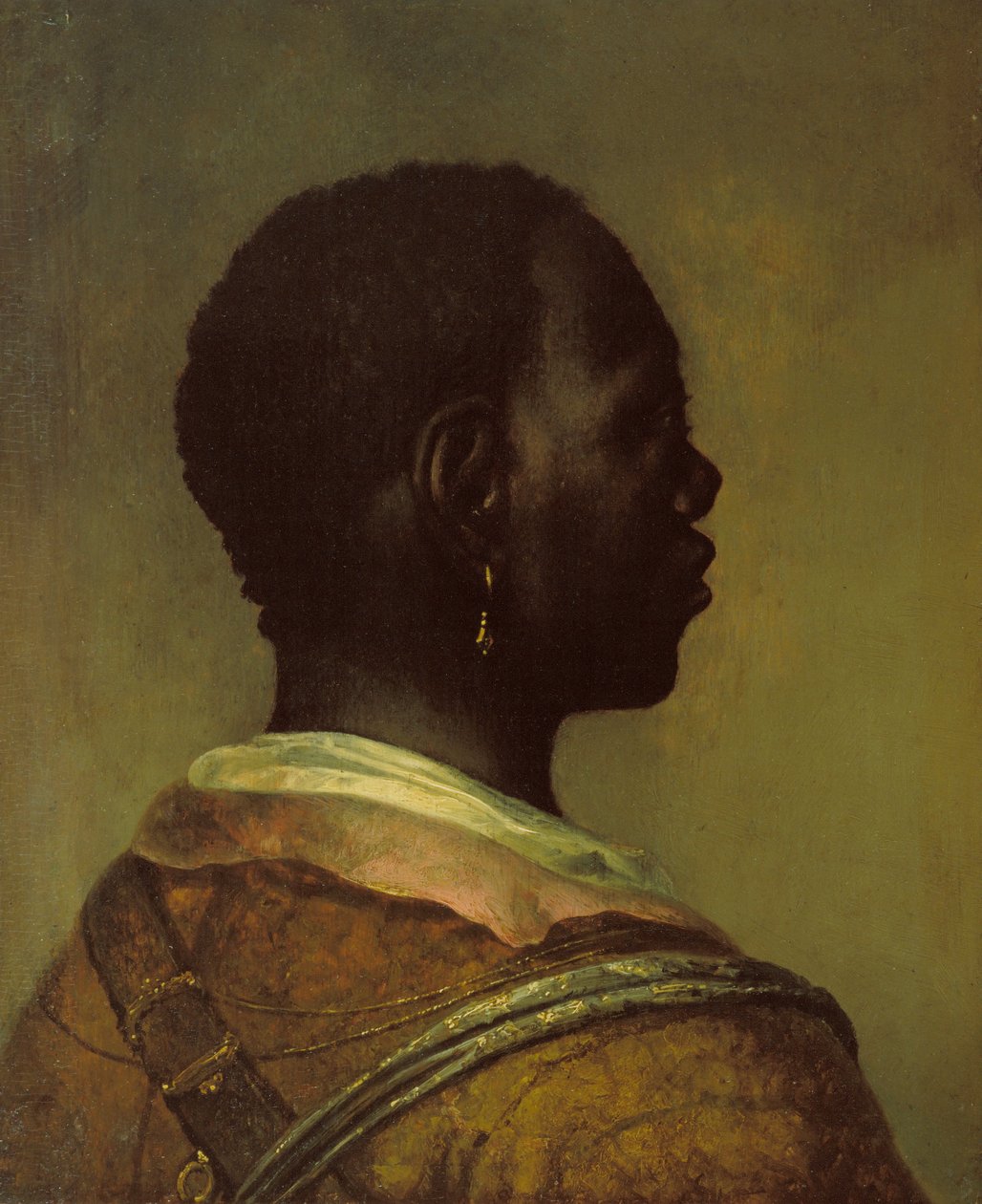 Cabeza de un hombre negro de Govaert Flinck