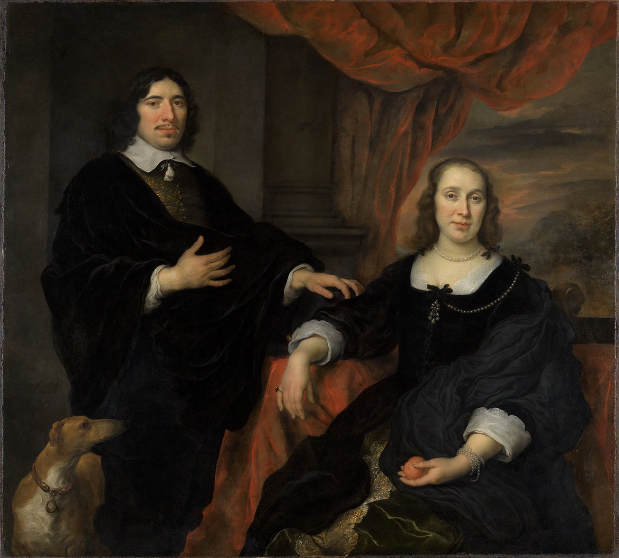 Retrato de una pareja casada de Govaert Flinck