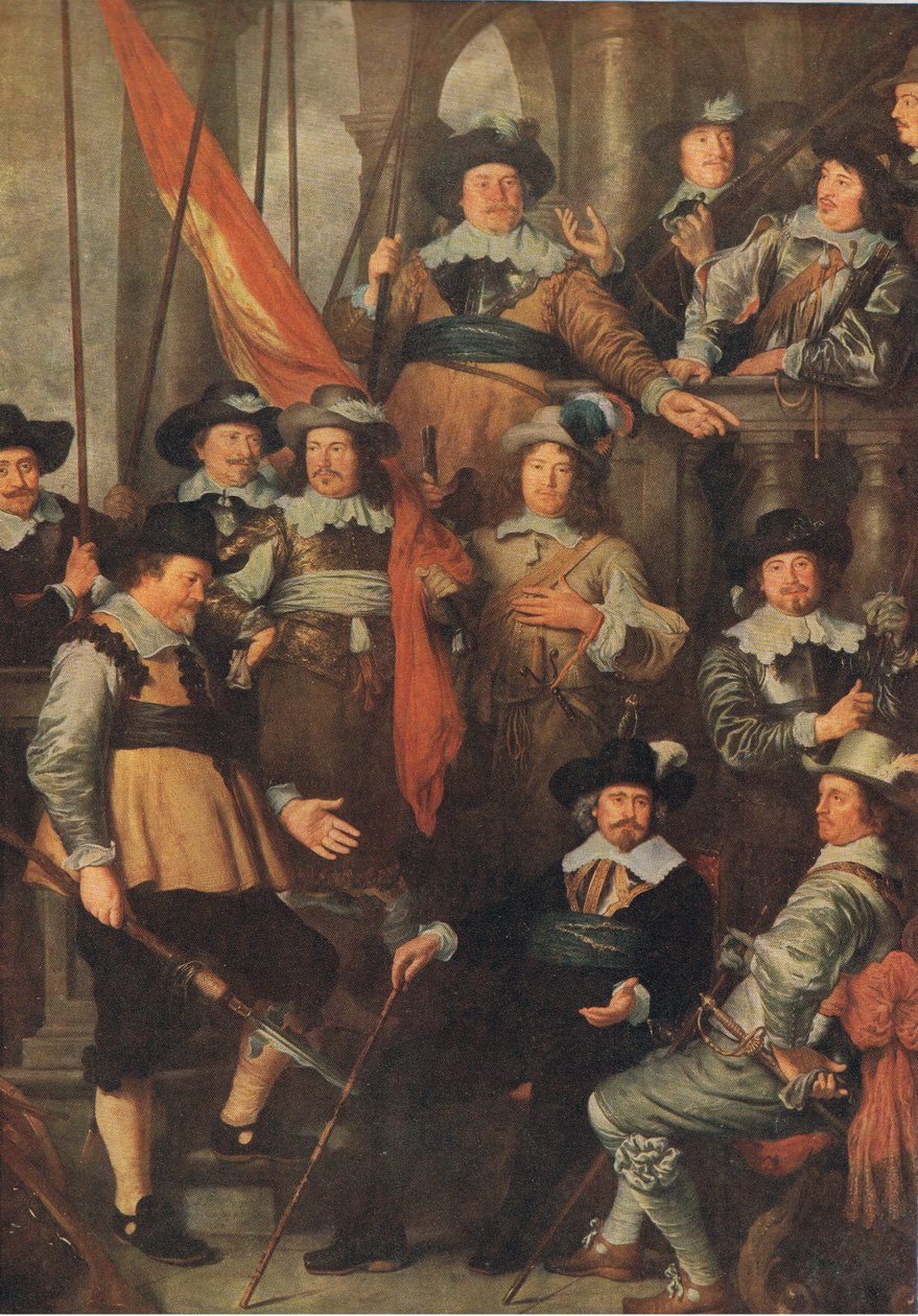 La compañía de la Guardia Cívica de Ámsterdam 1645, Bibbys Annual, 1916-17 de Govaert Flinck