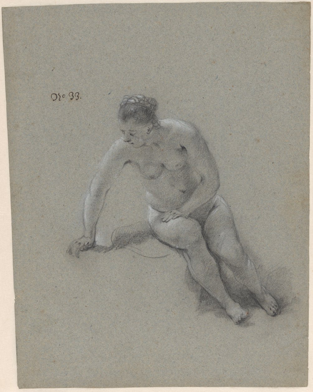 Mujer sentada de Govert Flinck (attributed to)